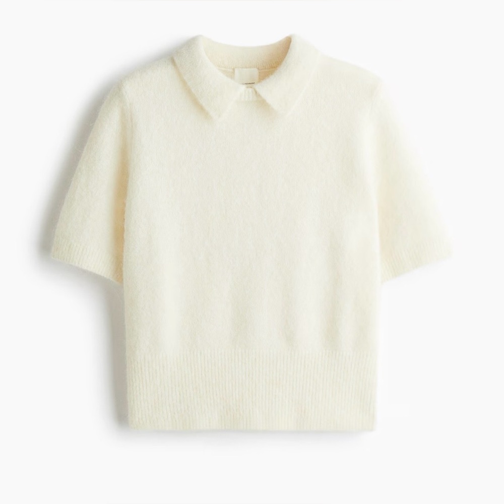 H&M Alpaca Blend Sweater with Collar